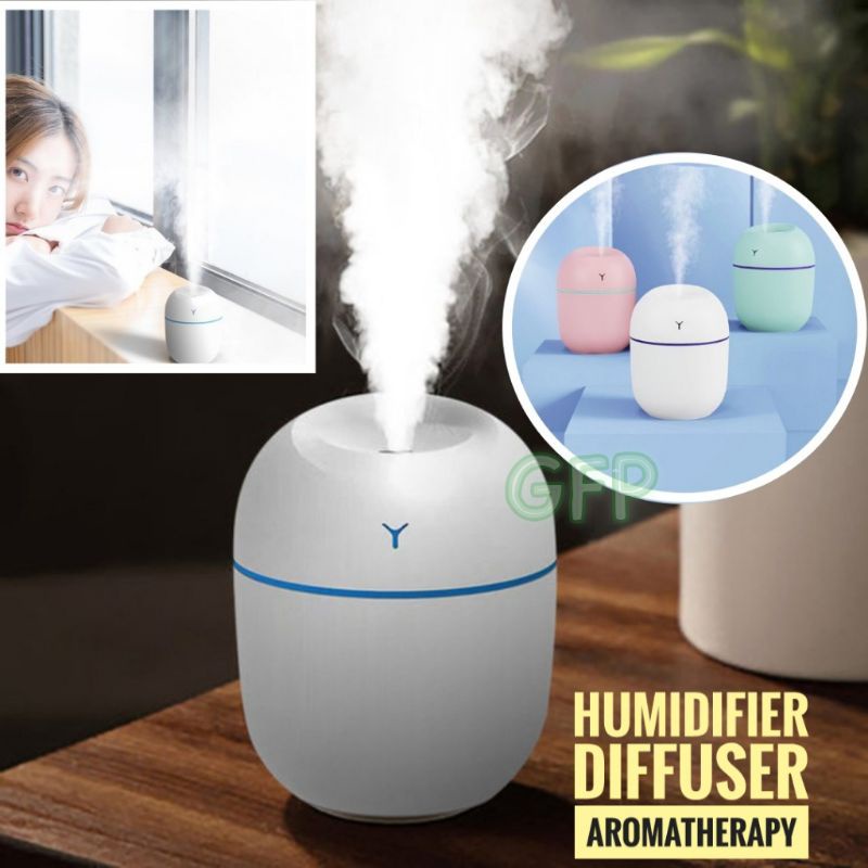 Humidifier Diffuser Aromatherapy 220 ml - Mini Portable Pelembab Udara