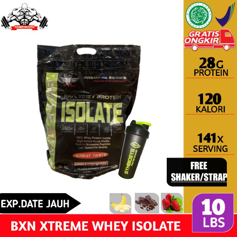 extreme bxn Whey protein isolate 10 lb 10 lbs  isolate susu diet