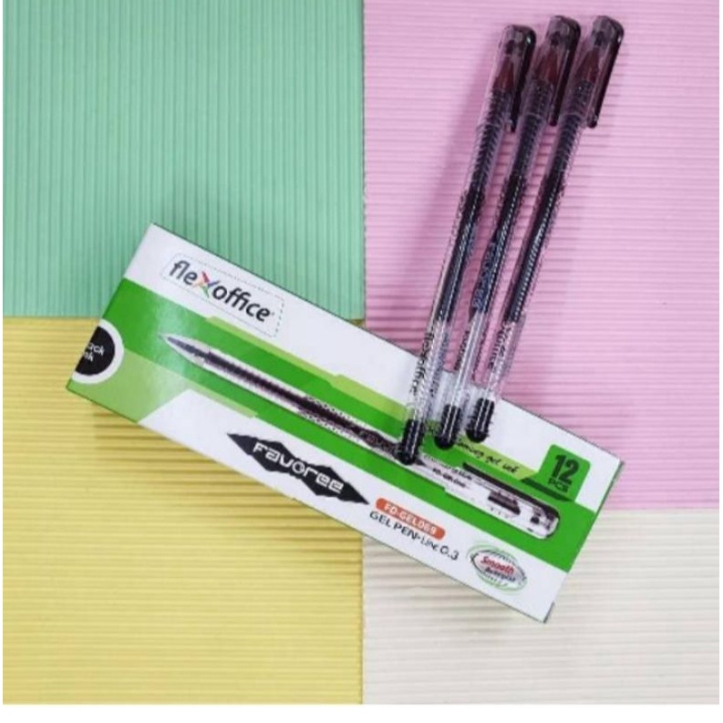 

pena tinta flex office 0,3mm 1pcs hitam