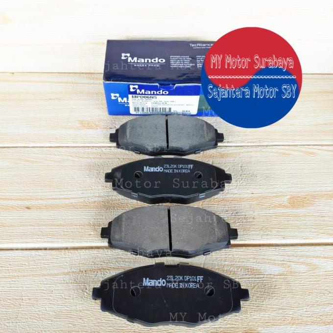 TERLARIS Kampas Rem Depan Chevrolet Spark 800 ,