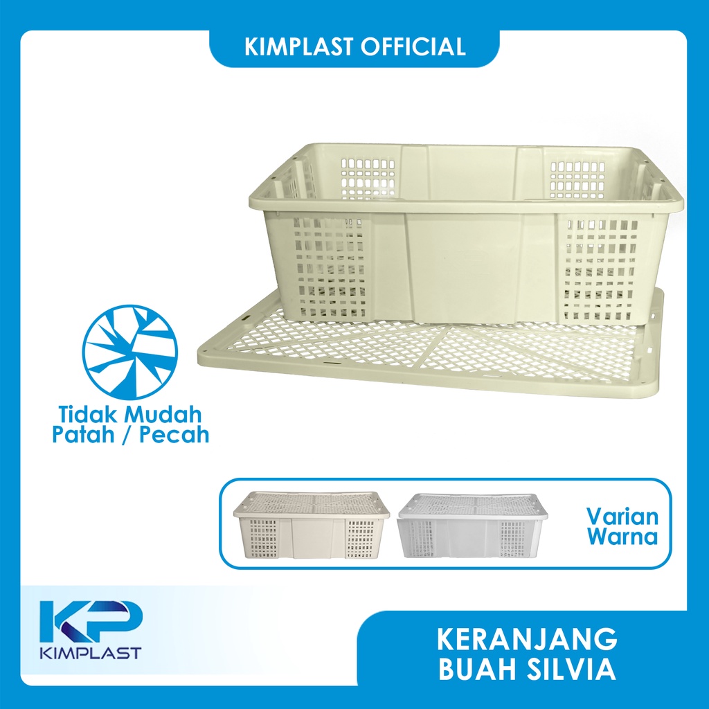 Baru Kimplast Keranjang Savana Buah /Sayur/ Keranjang Plastik/Kerajang Kuat