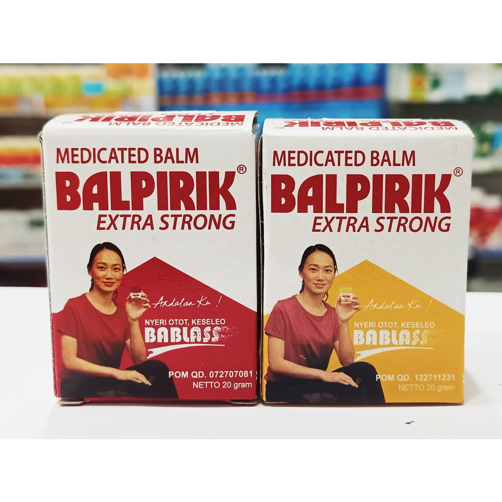 Balsem Balpirik Extra Strong - Meredakan Nyeri Otot, Keseleo, Pegal Linu