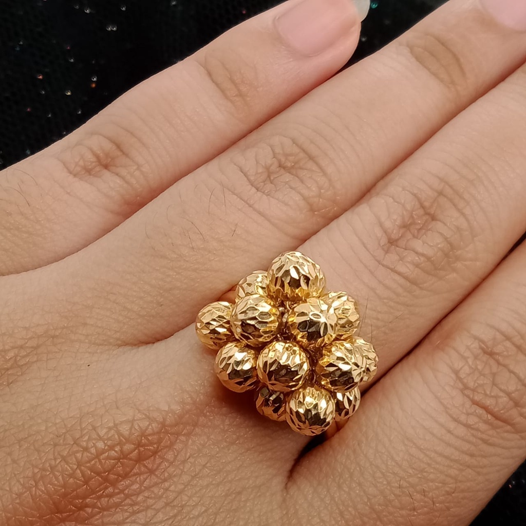 Cincin emas 17k - 4.7 gr kadar 750 - 4148