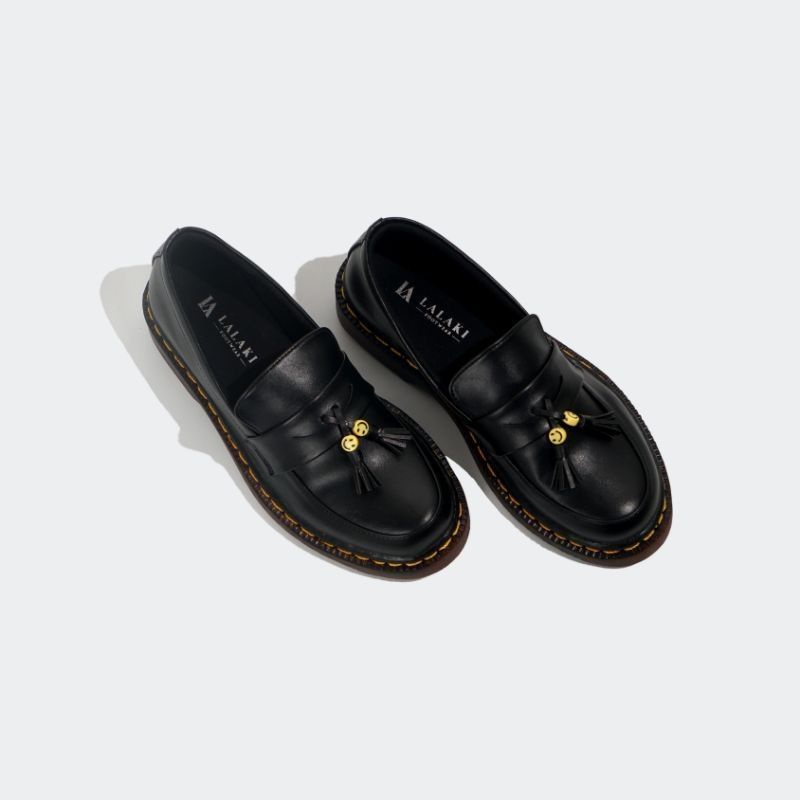 Sepatu slipon pria loafers Sepatu formal loafers pria hitam original &quot;SALVA MEN&quot; Sepatu dockmart Musim semi