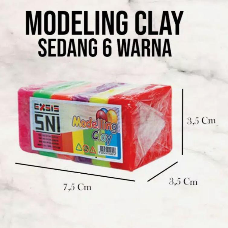 M21 Plastisin / Lilin Mainan / Malam Kombinasi Sedang TREND ✩