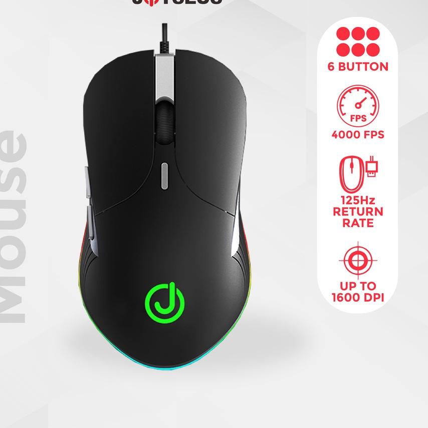 ➾ JOYSEUS Gaming Mouse JOYSEUS RGB 3200DPI LED USB Professional ✩