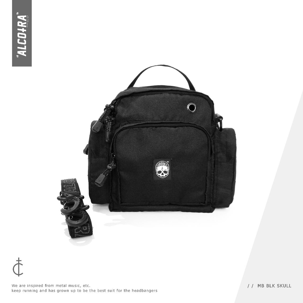MB BLK SKULL