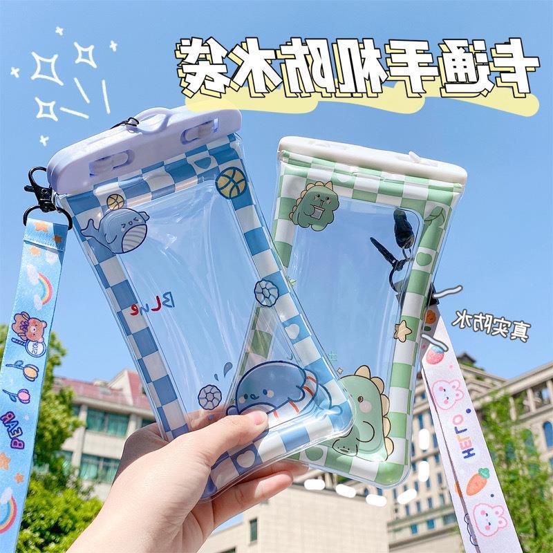 ⭐️𝐈𝐇𝐒 𝟗𝟑𝟐 𝐋𝐚𝐦𝐩𝐮𝐧𝐠⭐️Sarung Handphone Anti Air Universal Tas Handphone Tahan Air Waterproof Case Bear