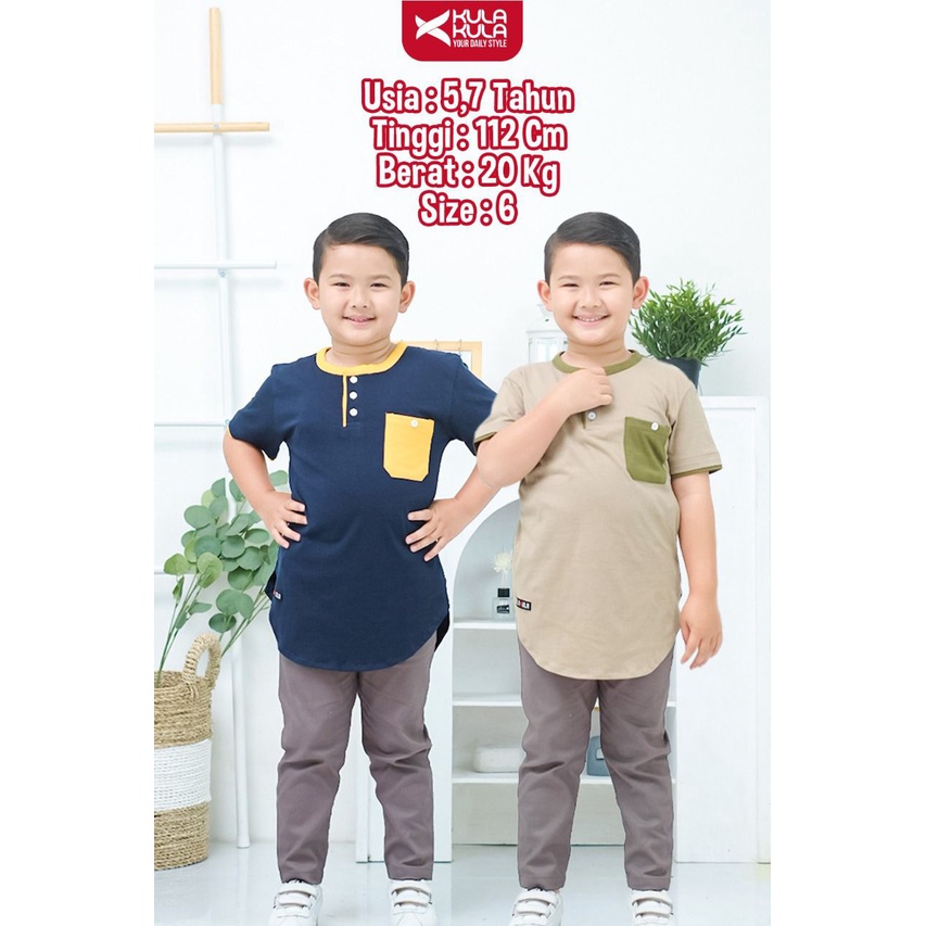 Kurta Amir Set by Kulakulakids