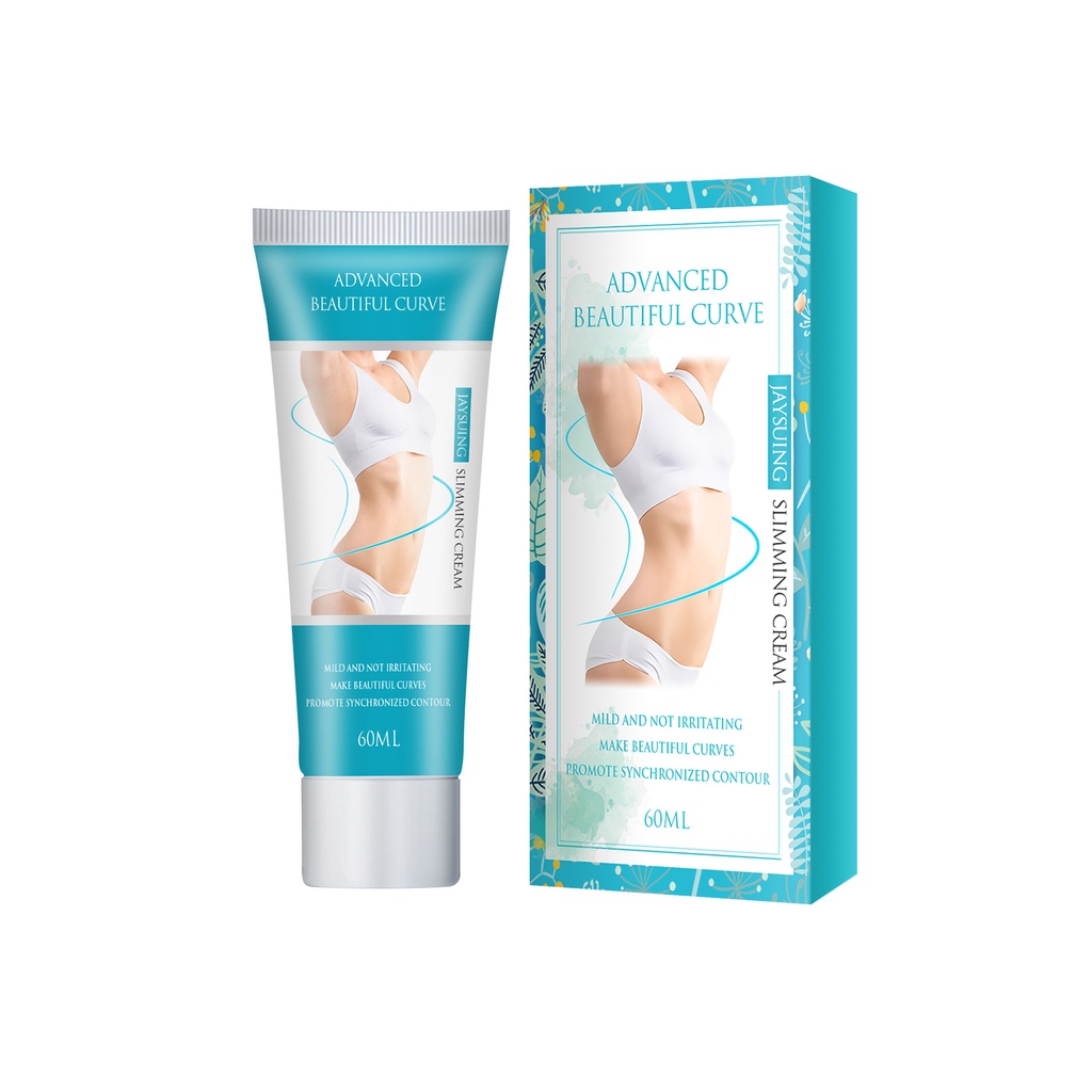 Slimming Cream Krim Pelangsing Pelembab Lembut Pembakar Lemak  Pelangsing Perut Paha Tipis Lengan Pinggul Kurus Tubuh Cepat Dan Ampuh 60ml