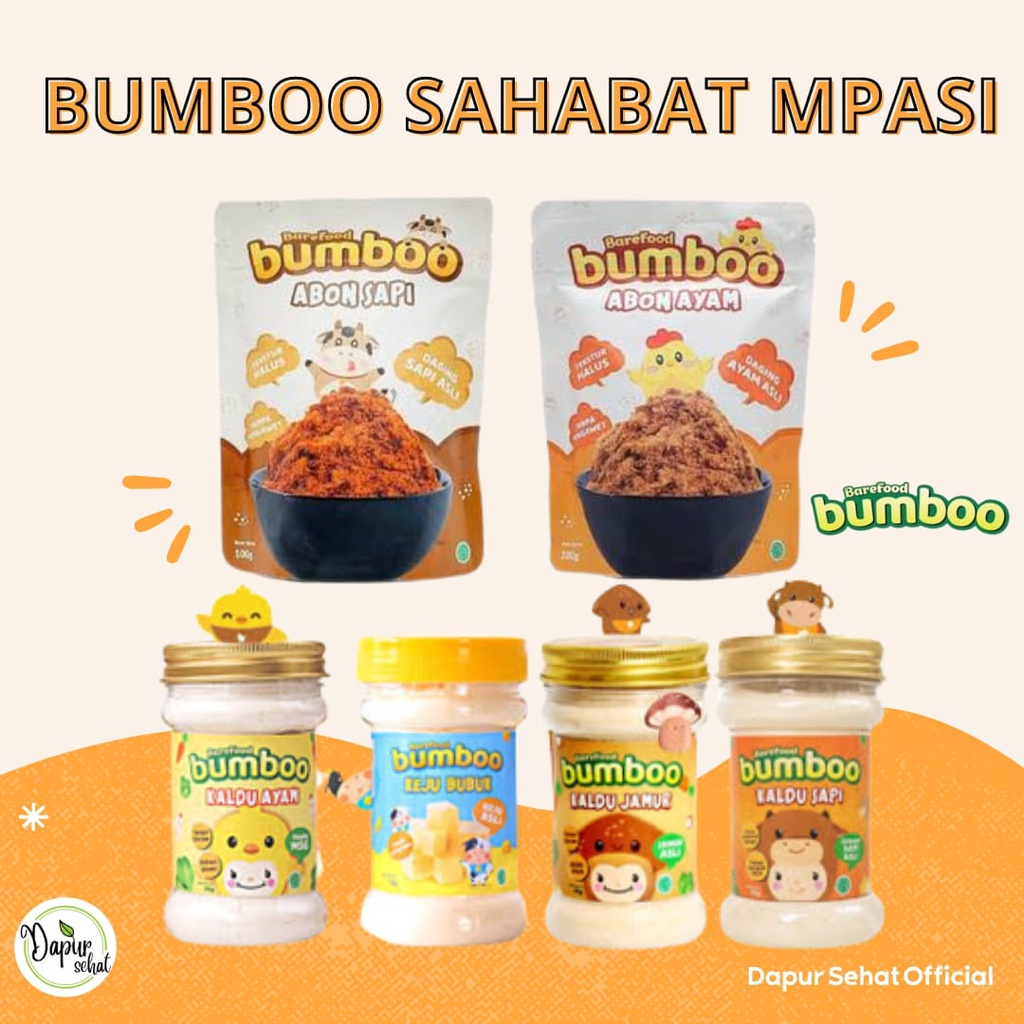 

BUMBOO & PURA Kaldu Ayam / Kaldu Jamur / Kaldu Sapi / Keju Bubuk / Ati Ayam Bubuk / Teri Bubuk / Maseko Ayam,Jamur,Sapi