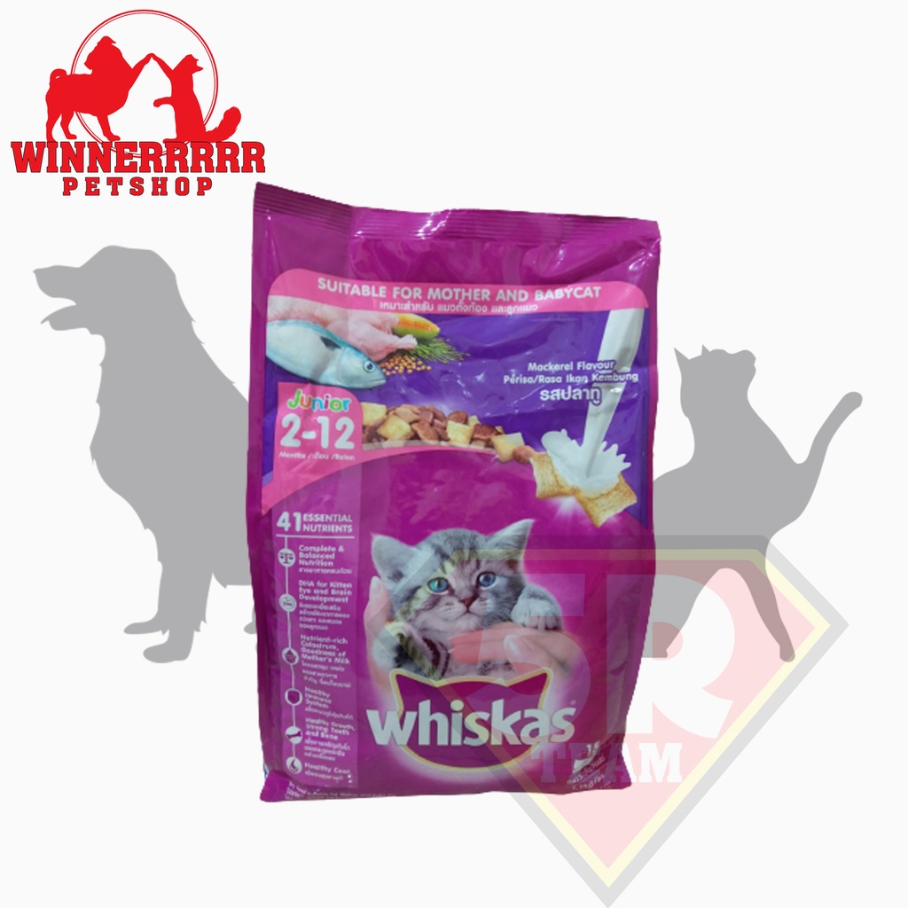 Whiskas Junior 1,1 kg / Whiskas Mother & Kitten 1,1 kg / Jual Whiskas Terjangkau