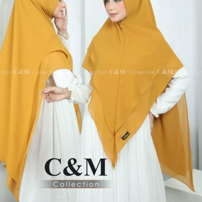 ◙ Khimar ceruty babydoll/Khimar ceruty2 layar Sahla jumbo/hijab syar'i 2 layar jumbo/Khimar ceruty j
