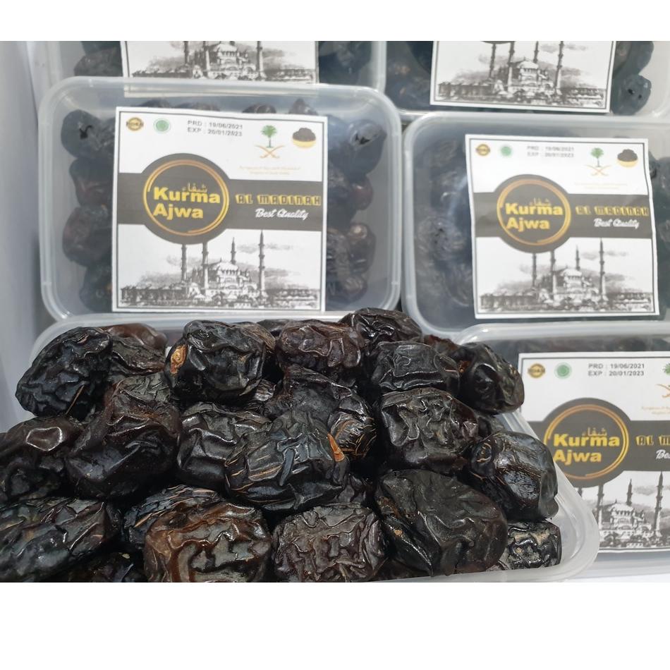 

TERBARU KURMA AJWA 500 GR/KURMA NABI/KURMA ROSUL(exp2024)