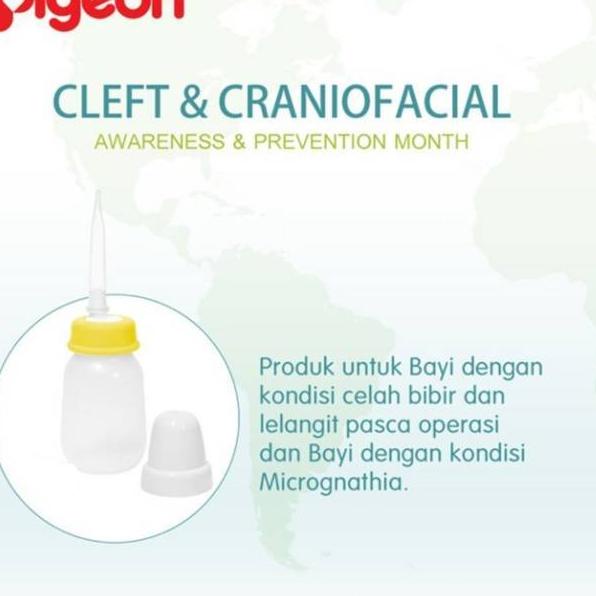 ➧ Botol Bibir Sumbing Pigeon Botol Pipet Bibir Sumbing Pigeon dot panjang bayi ➸