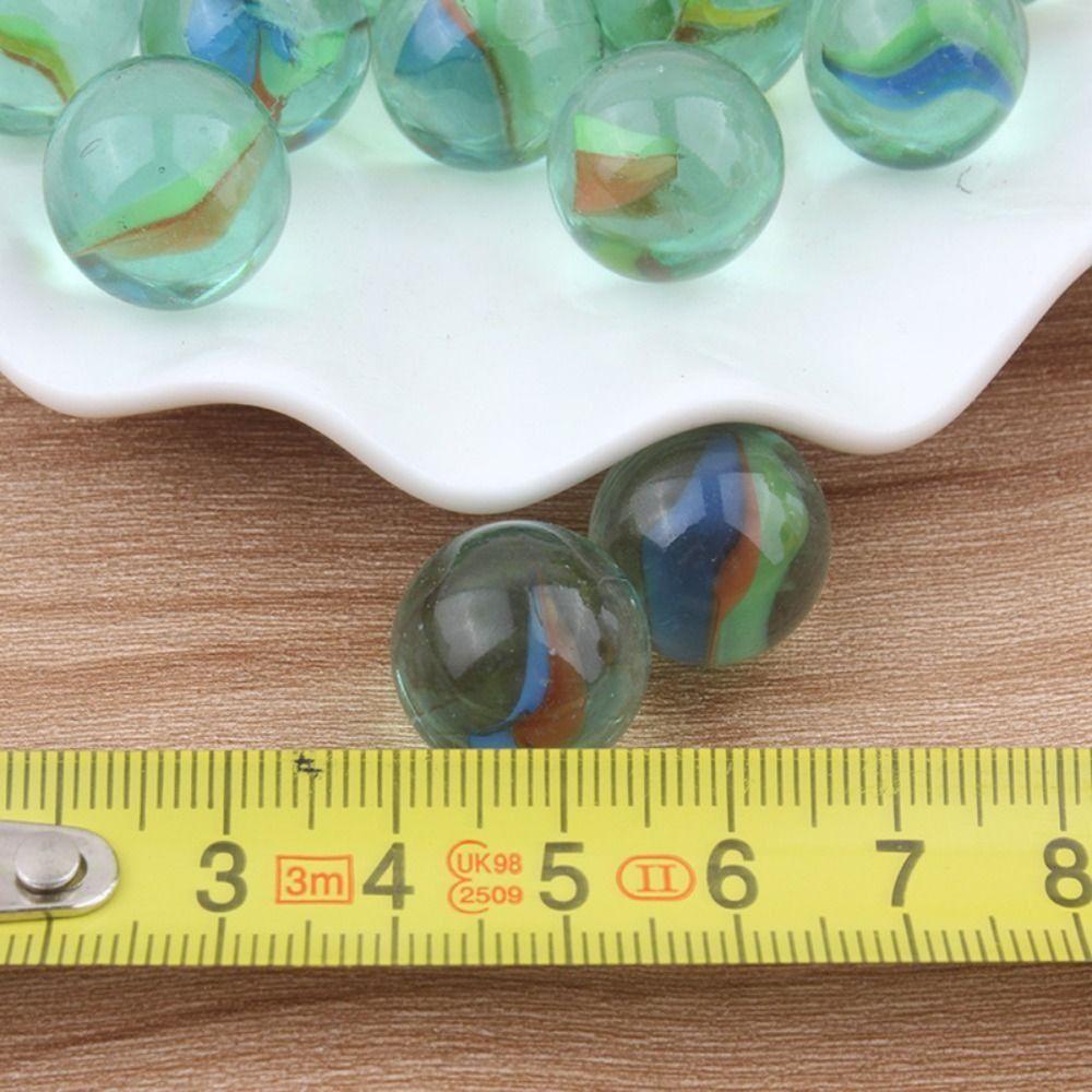 Mxbeauty Kaca Kelereng Cream Konsol Game Bola Mainan Kelereng Tepuk Mainan Anak Outdoor Bermain Glass Beads Bounce Ball