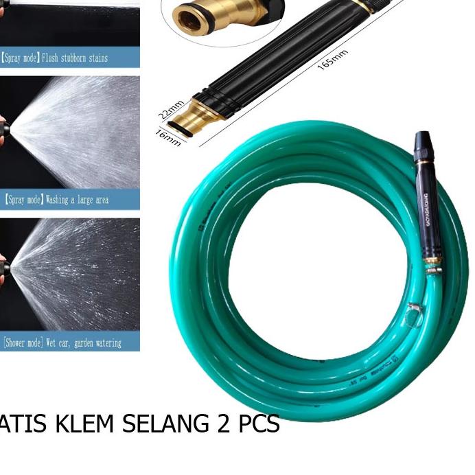 ✨Original✨ selang semprot cuci motor 2 - 10 meter / semprotan air cuci motor kencang + Semprotan Air