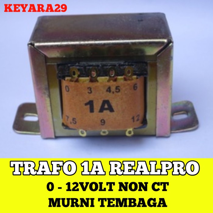 Trafo 1A non CT tembaga murni