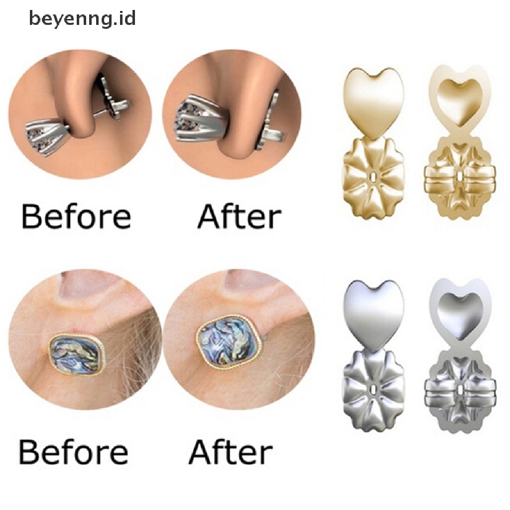 Beyen Anting Ajaib Punggung Anting Pengangkat Tegas Mendukung Angkat Pas Anting Perhiasan ID