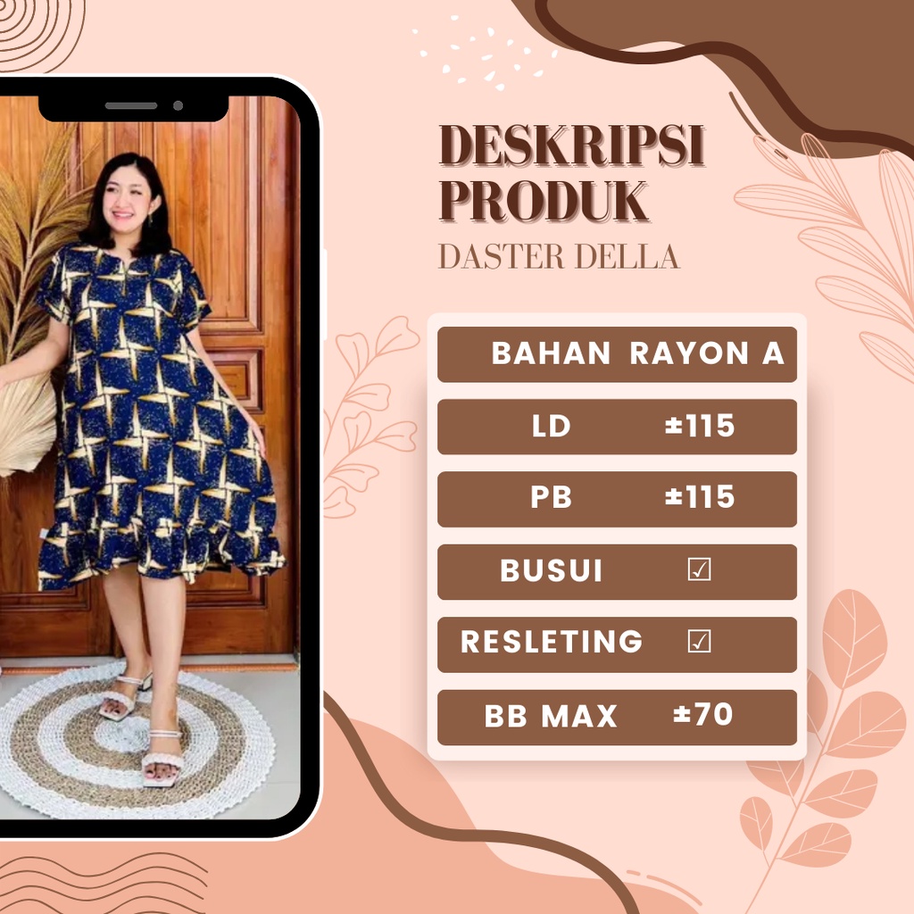 DASTER DELLA RAYON KENCANA GRADE NO 1