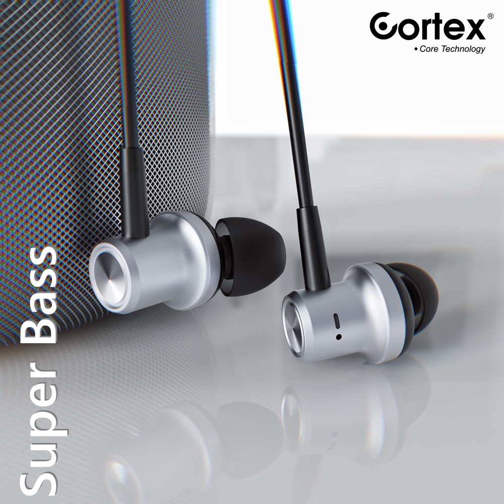 Cortex ME-A1 Headset Game / Hi-Fi Suara stereo Super Bass kelas profesional Earphones Headsphone Jack 3.5MM Lightning TYPE-C
