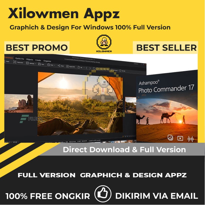 [Full Version] Ashampoo Photo Commander Pro Design Graphics Lifetime Win OS