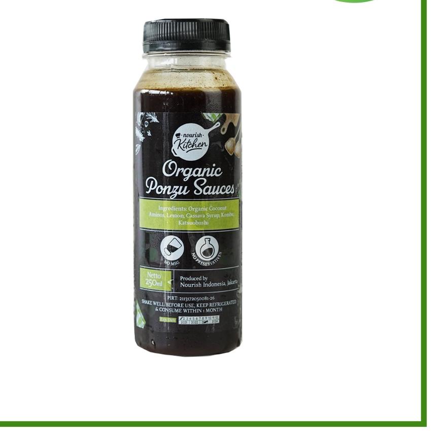 

☊ Organic Ponzu Sauces 250ml (Japanese Shabu-shabu Dipping Sauce) ♀