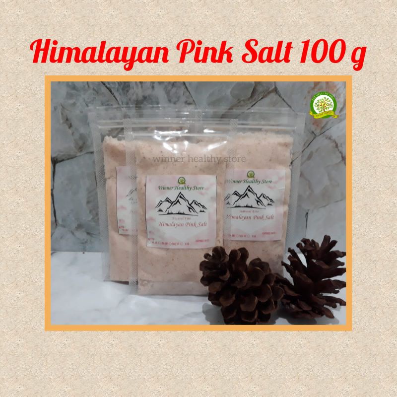 

Himalayan pink salt isi 100gr
