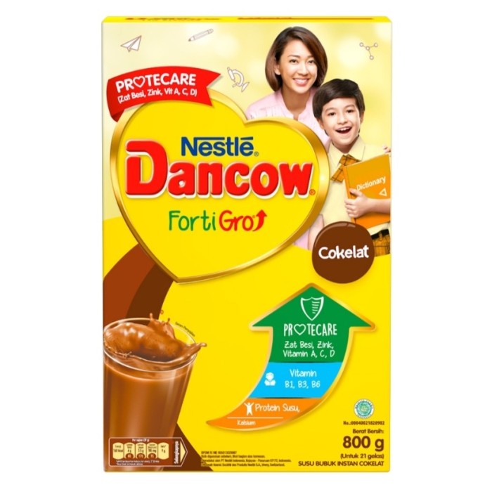 

[ COD ] DANCOW FortiGro Cokelat Box 800g - coklat