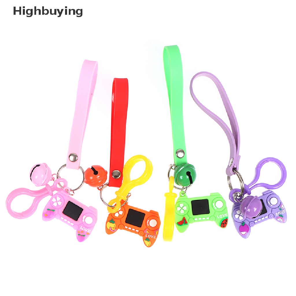 Hbid 1Pc Kreatif Video Game Handle Gantungan Kunci Model Joy Gantungan Kunci Cincin Liontin Glory