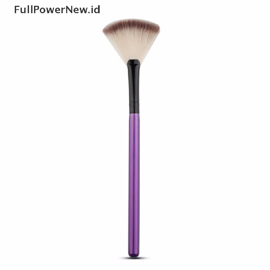 Power Sikat Makeup Setengah Lingkaran Lembut Rambut Persia Brush Foundation Highlight Kecil ID