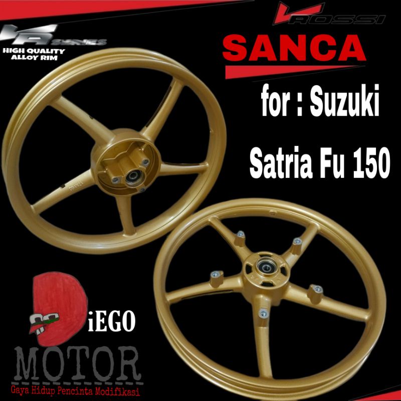 Velg Racing SancaSuzuki Satria Fu 150/velg racing vrossi satria fu sepasang