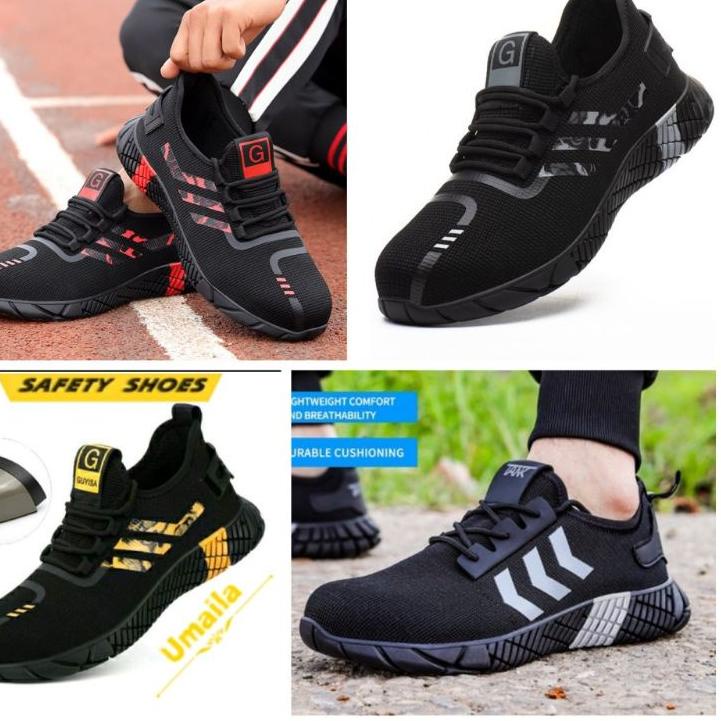 Kirim sekarang sneakers safety | sepatu safety wanita pria boots sport