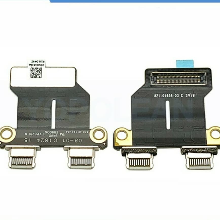 USB-C i/o board cable power dc jack macbook air retina a1932 2018 2019