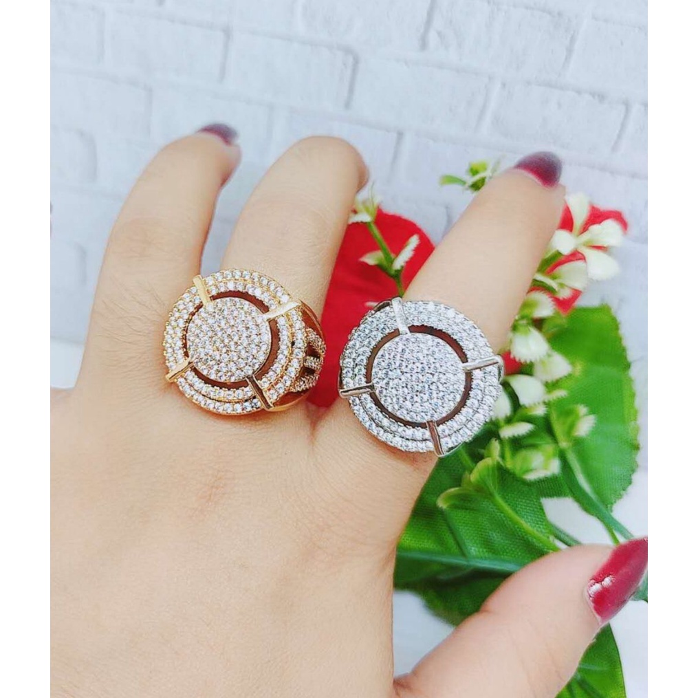 Cincin Xuping Permata Perhiasan Fashion C01