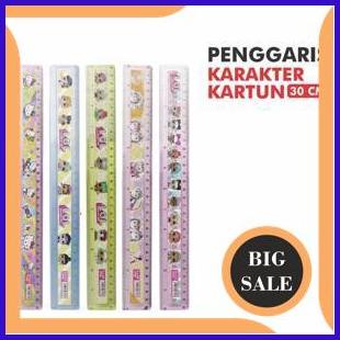 

parts Penggaris 30 Cm Garisan Motif Karakter Kartun Lucu Macam Warna 1F3BZ3