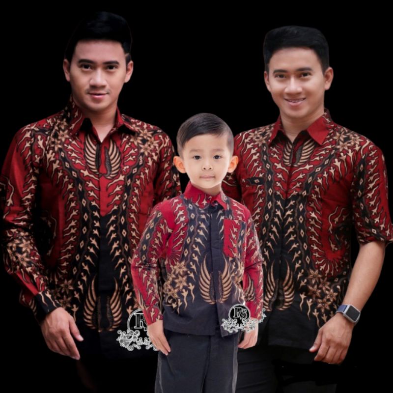 TERBARU Couple sweet || couple batik ayah dan anak cowok BATIK MERAH BATIK 2023 BATIK VIRAL Batik Lilac Batik Purple Batik Merah Batik  Coklat Batik Hijau Batik Navi Seragam Kantor Seragam