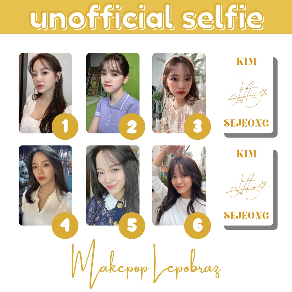 [MIN. 3 PC] SOLOIST SOLO SINGER UNOFFICIAL SELFIE - BOYFRIENDABLE GIRLFRIENDABLE KANG DANIEL BAE SUZY KIM TAEYEON LEE JIEUN IU JEON SOMI HANBIN IKON B.I IKON SEJEONG