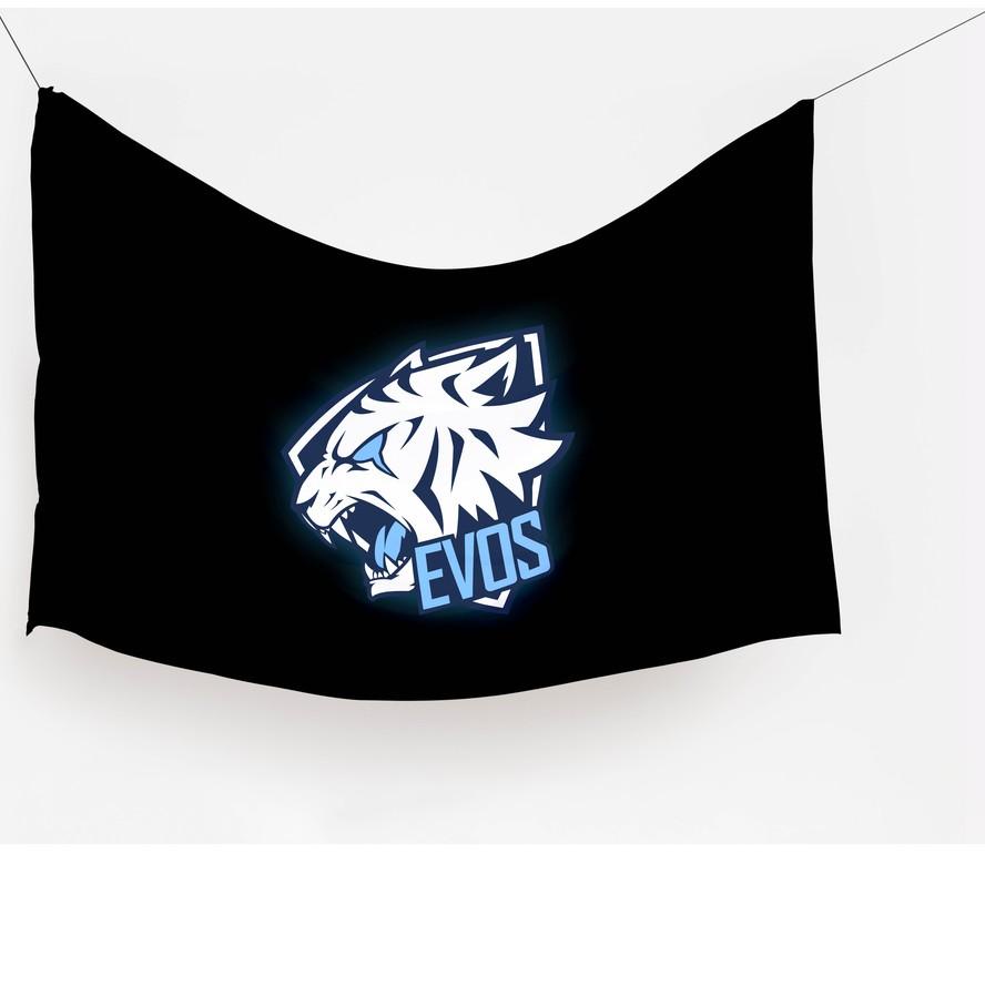 ☆ Bendera  bendera RRQ,EVOS,BIGETRON,ALTEREGO,logo squad tapestry Fabric Flag Banner ℗