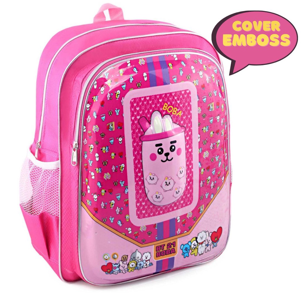 RANSEL EMBOSS - RANSEL TIMBUL RANSEL BOBA TK - RANSEL BOBA LUCU - RANSEL BOBBA - TAS BOBA - RANSEL ANAK - RANSEL SEKOLAH ANAK