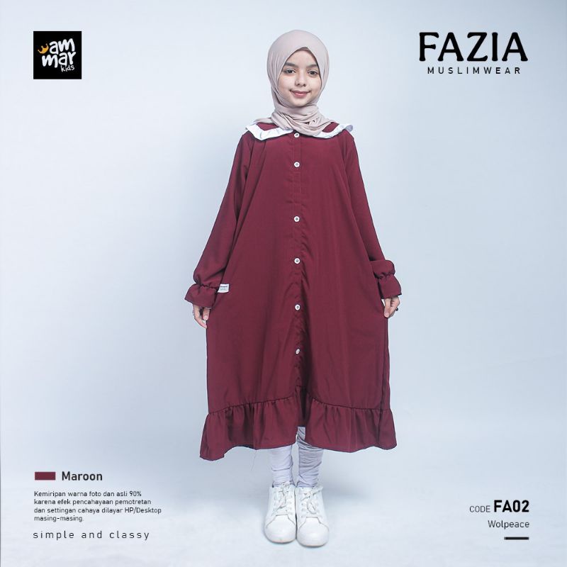 Midi Dress Fazia / Midi Dress Anak