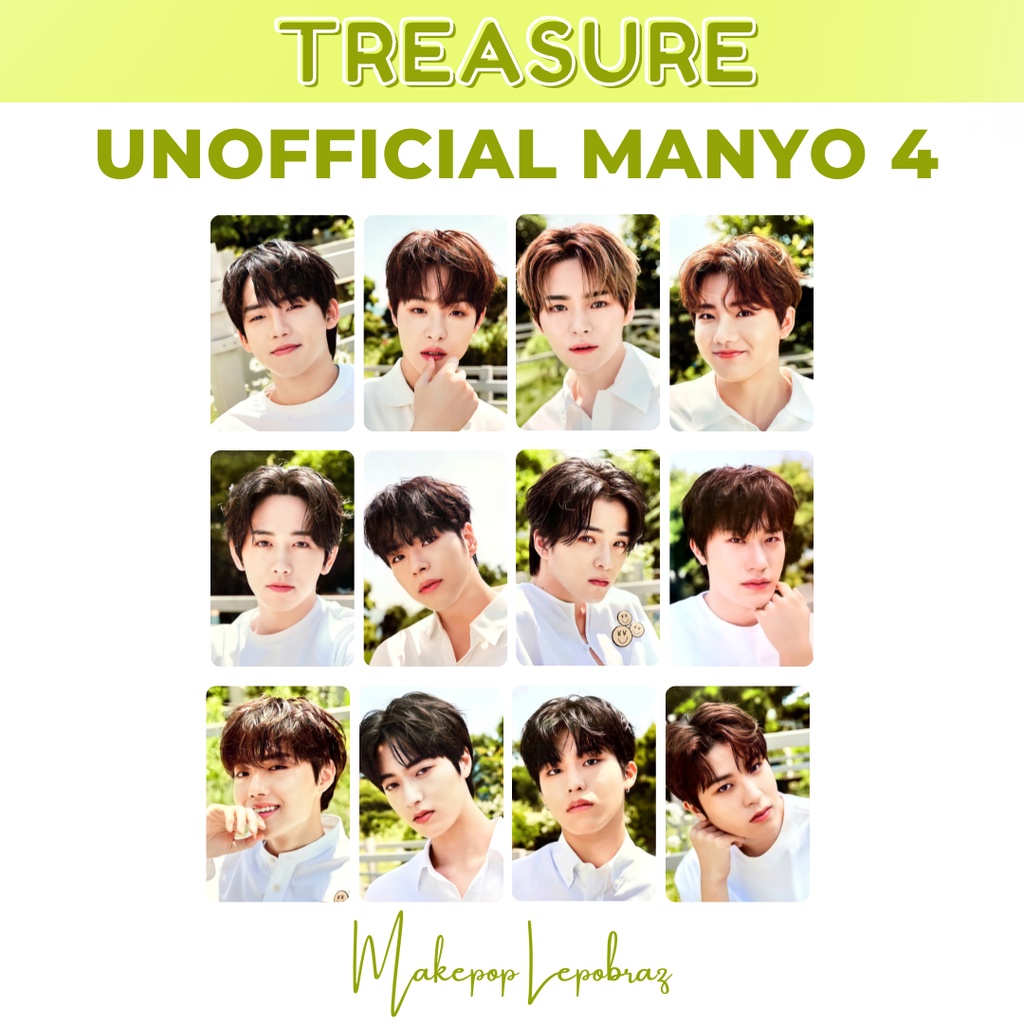 [MIN. 2] [PC ALBUM REPLIKA] TREASURE MANYO 4 HYUNSUK JIHOON JUNKYU MASHIHO JAEHYUK YOSHI ASAHI YEDAM DOYOUNG HARUTO JEONGWOO JUNGHWAN