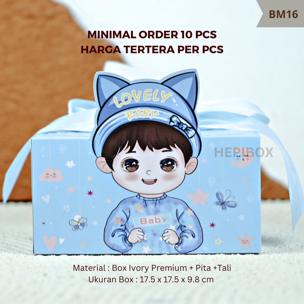 

Box Kotak Snack Ulang Tahun Anak / Kotak Kado / Kotak Kue Tart / Dus Hampers / Box Motif | BM16