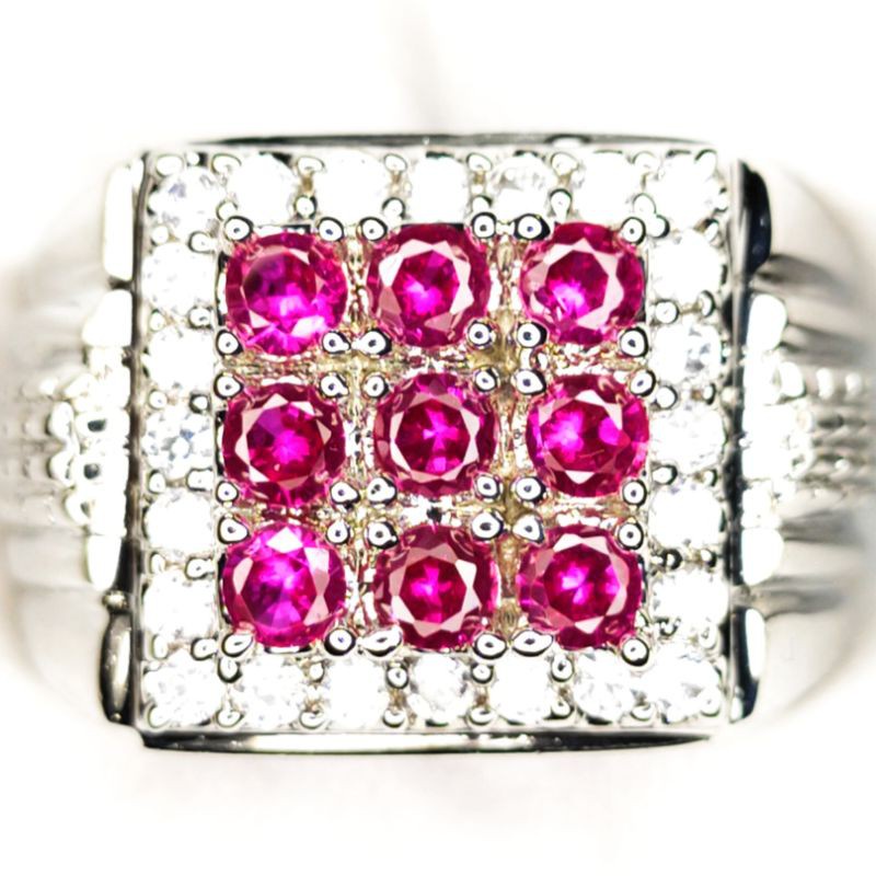 COD [BISA BAYAR DITEMPAT] BATU CINCIN RUBY MADAGASCAR TABUR 9 PCS