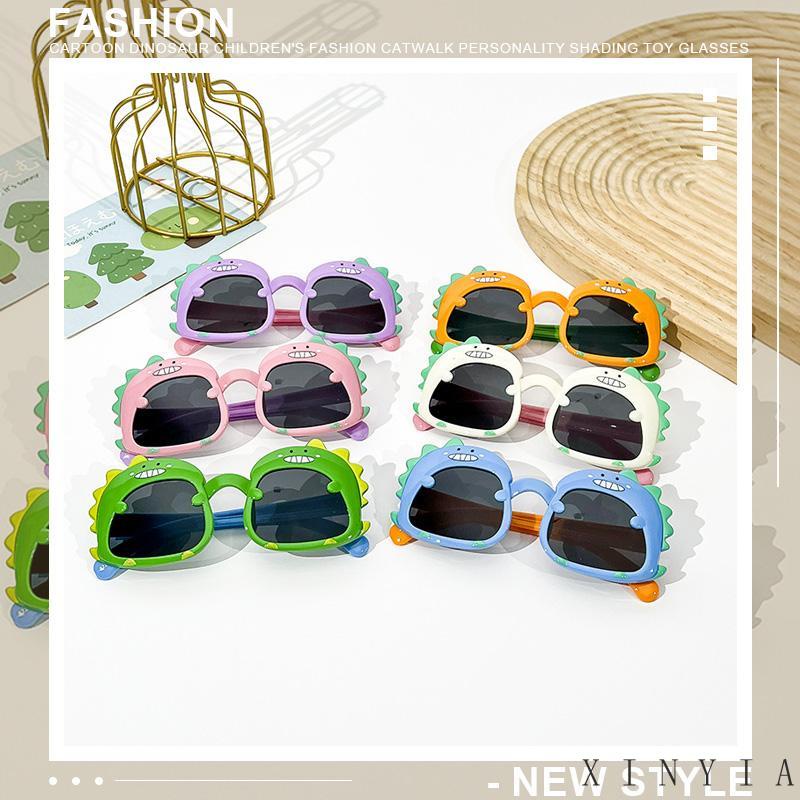 【COD】Kacamata Dinosaurus Lucu Anak-Anak Fashion Boy Shading Girl Sunglasses