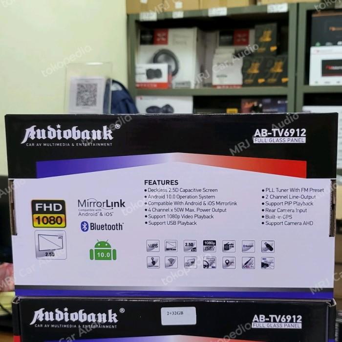 Head unit Android 10 inch Audiobank Ram 2gb Rom 32gb / Audiobank 2/32