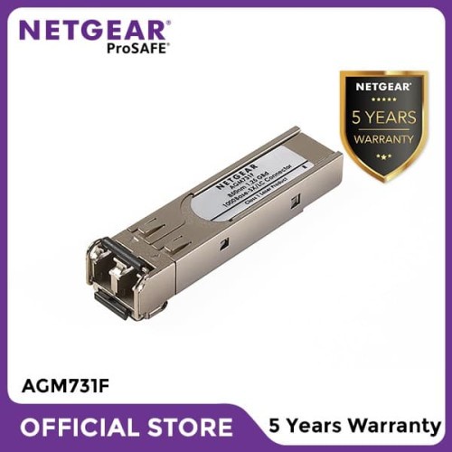 Netgear AGM731F SFP 1G Ethernet Fiber Module for Managed Switches W