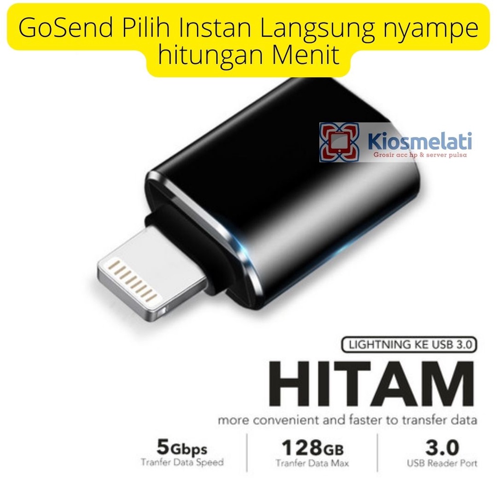 Converter iphone to Usb OTG USB Ke Lightning OTG IPHONE