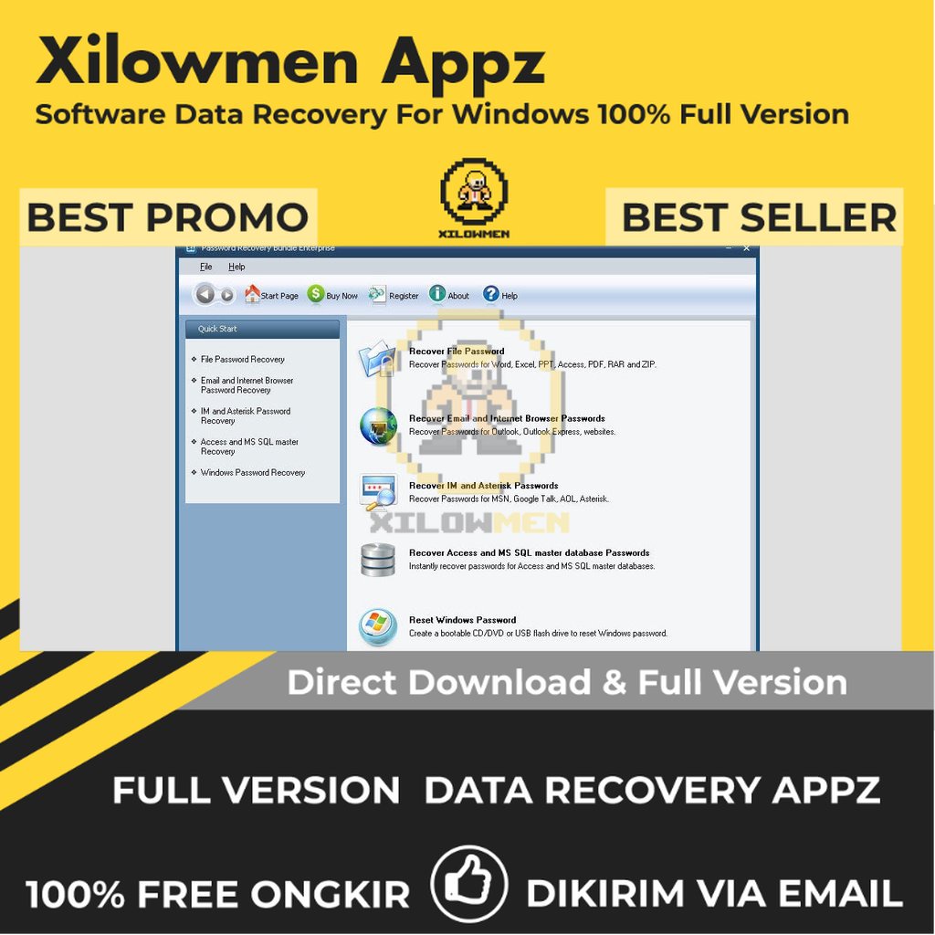 [Full Version] Password Recovery Bundle Enterprise Pro Lifetime Data Recovery WIN OS