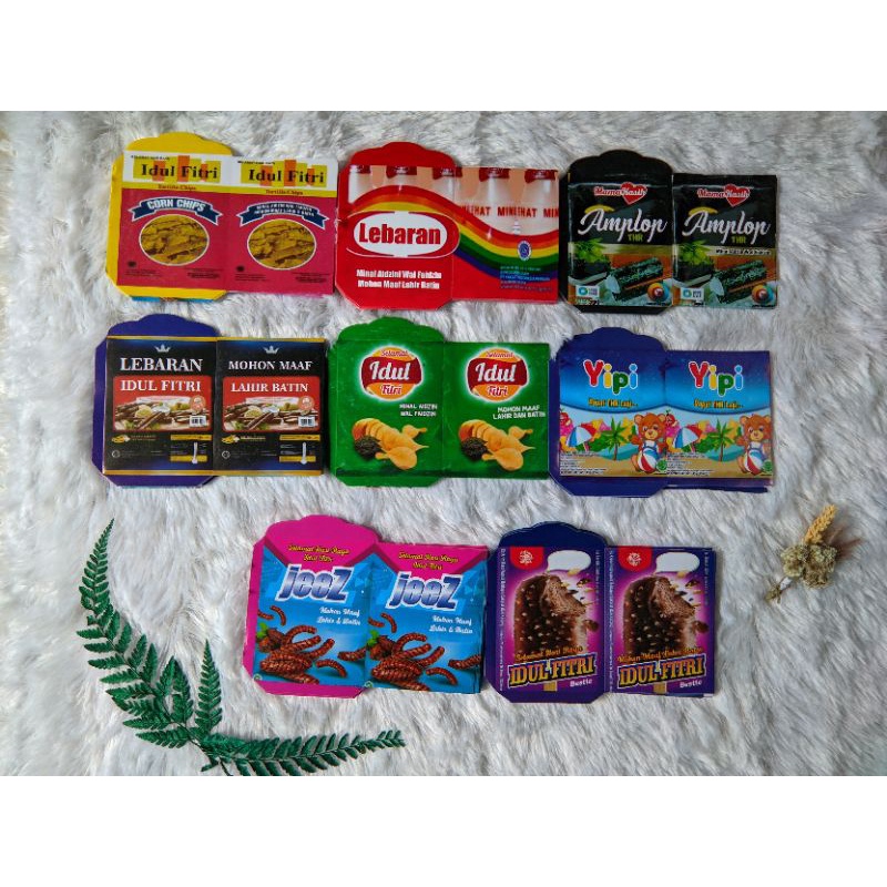 

amplop lebaran motif Snack